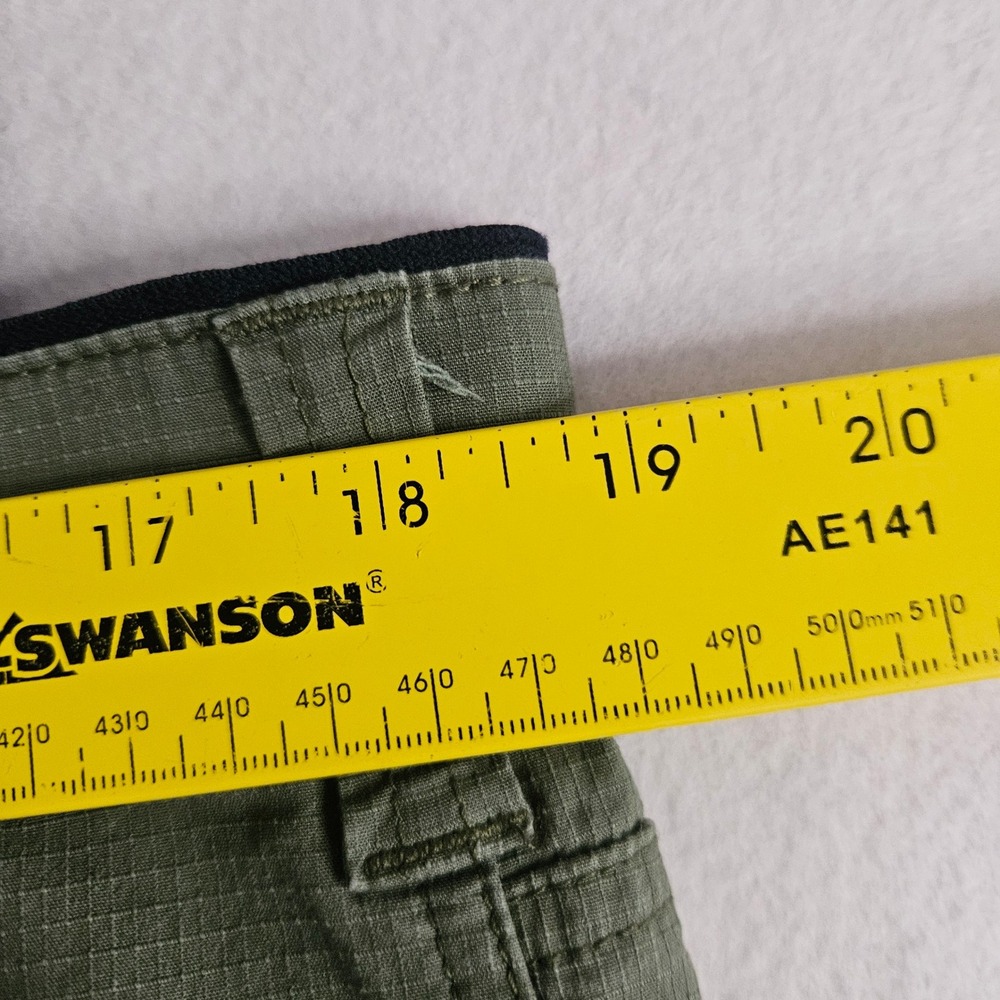 Dovetail Workwear Britt Utility Pants Green Ripstop Double Knee Cargo 37x33 - Picture 5 of 10